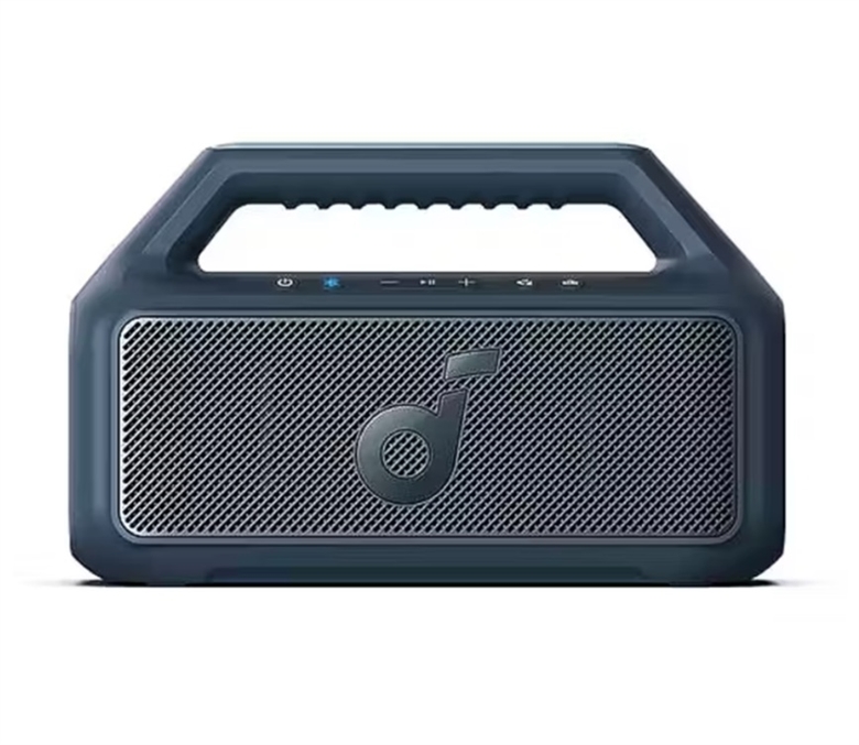 A3138031 Portable Wireless Bluetooth Speaker Waterproof Outdoor Speaker Explorer Blue-Right Lateral View