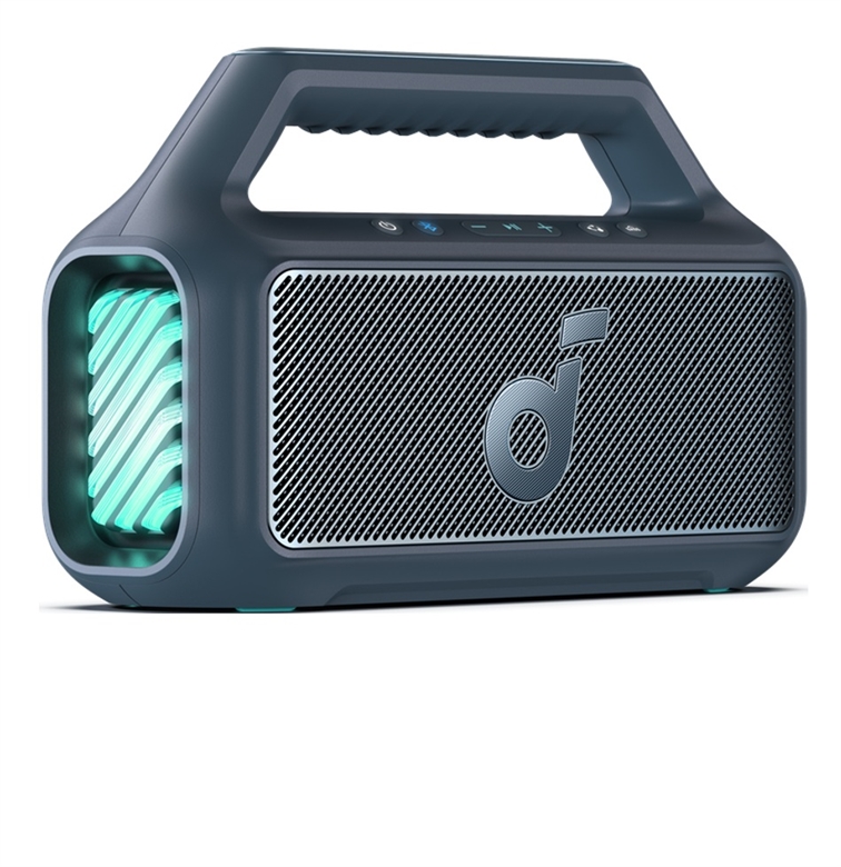A3138032 Soundcore Boom 2 Wireless Speaker System-Lateral View