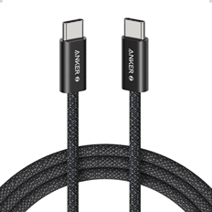 Anker Zolo A8060H11 - USB Cable, USB Type-C Male to USB Type-C Male, USB 2.0, Up to 240W, 1m, Black