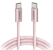 Anker Zolo A8060H51 - Cable USB, USB Tipo-C Macho a USB Tipo-C Macho, USB 2.0, Hasta 240W, 1m, Rosa