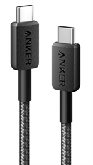 Anker A81F6H11 - Cable USB, USB-C Macho a USB-C Macho, 91 cm, Negro 