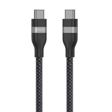 Anker A82E2H11 - USB Cable, USB Type-C Male to USB Type-C Male, USB 2.0, Up to 240W, 0.9m, Braided, Black