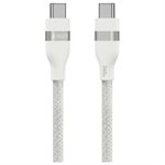 Anker A82E2H21 - USB Cable, USB Type-C Male to USB Type-C Male, USB 2.0, Up to 240W, 0.9m, Braided, White