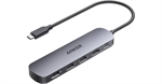 Anker A83D2HA1 - Hub USB-C Nano 7 en 1, HDMI 4K 60Hz, 5Gbps, USB-C, USB-A, SD, microSD, PD 85W, Gris