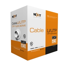 Cable En Bobina Nexxt Solutions AB355NXT31 CAT 5E, 305m, Gris, CMX, UTP