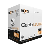 Cable En Bobina Nexxt Solutions AB355NXT41 - CAT 5E, 100m, Gris, CMX, UTP