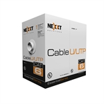 Cable En Bobina Nexxt Solutions AB356NXT41 - CAT 6, 102m, Gris, CMX, UTP