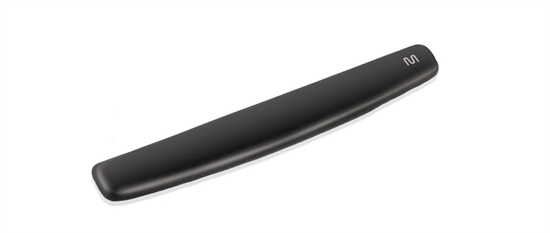 AC033 Black-Gel-Keyboard-Wrist-Rest-Front-View