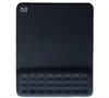 AC365-Black Ergonomic-Mouse-Pad-with-Gel-Wrist-Rest-Front-View