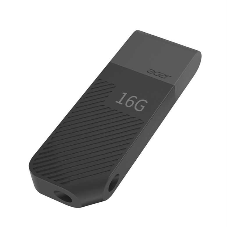 Acer UP300 - USB Flash Drive Black 16GB front view