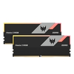 Acer Predator Vesta II RGB - RAM Memory Module, 32GB(2x16GB), 288-pin DDR5 DRAM UDIMM, For Desktop, 7200MHz, CL34