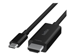 Belkin Connect - Video Cable, USB-C Male to HDMI Male, Up to 8K, 2M, Black