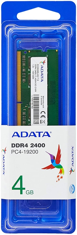 A-Data AD4S2400J4G17-S RAM Top Box View