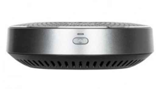 AEM105GL-Black-Targus Premium Wireless BT Conference Speaker-Side View