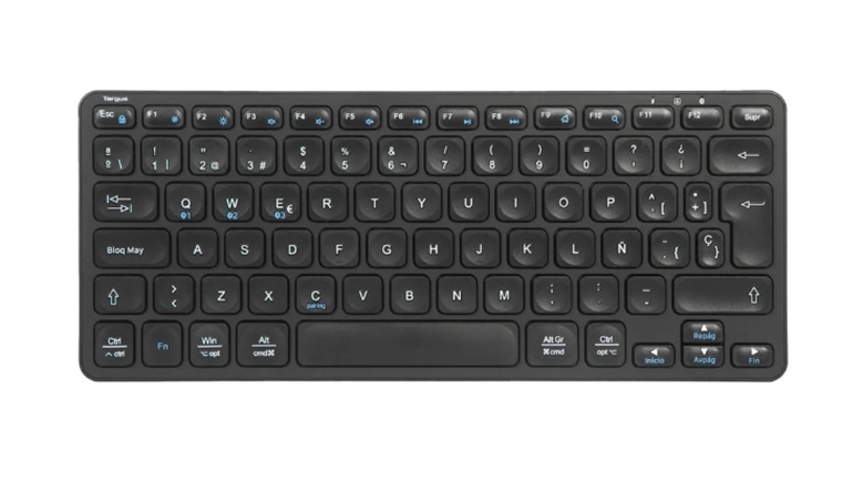 AKB863ESLP-51LA Negro-Teclado Inalambrico Targus-Vista-Frontal