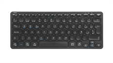 Targus  - Wireless Keyboard, Multi-Device Bluetooth, Up to 3 Devices Plug & Play, Antimicrobial Protection, Black