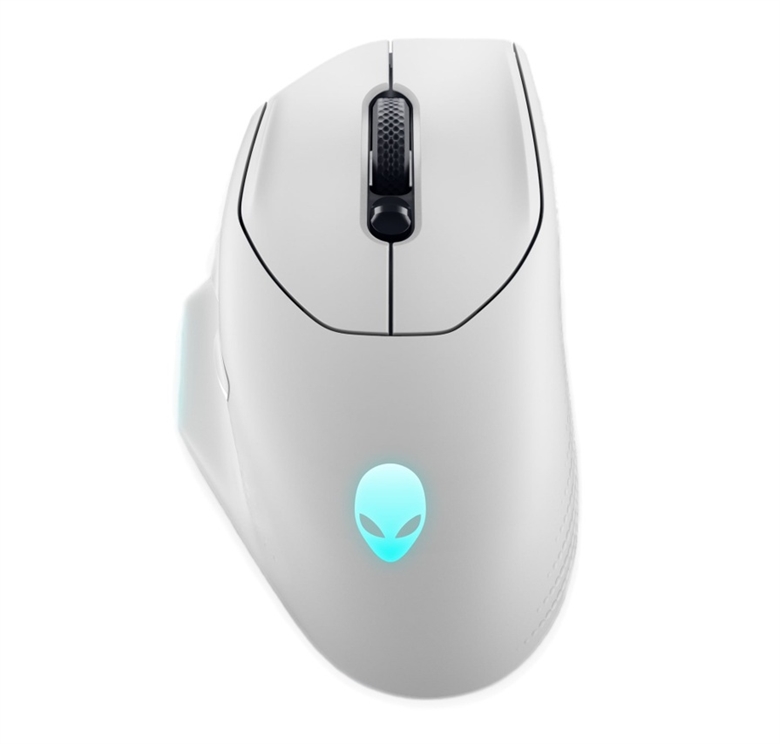 Alienware AW620M Wireless Gaming Mouse White-Front View