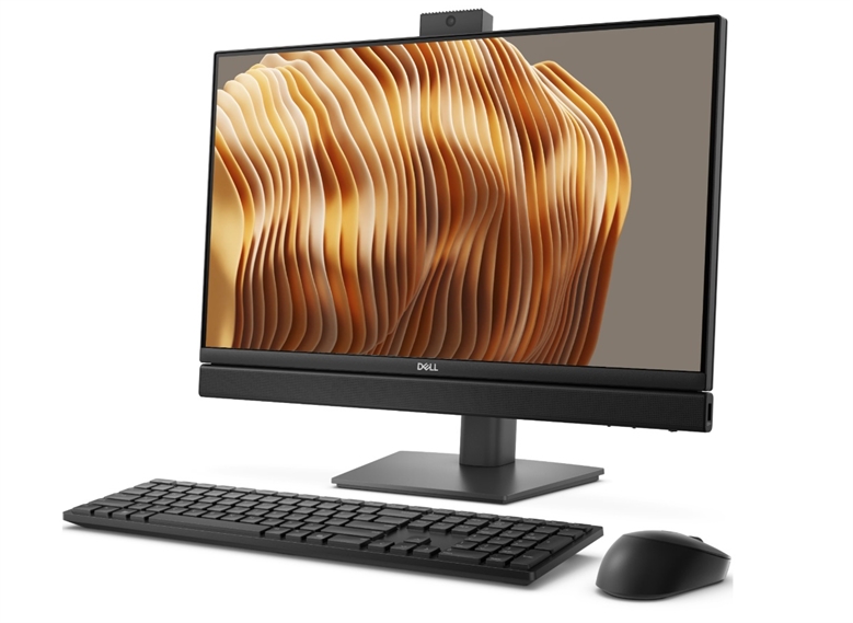 Dell All-in-One 24 Intel Core i5 - XHVWF - left side view