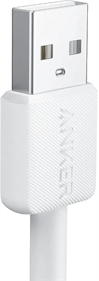 Anker 322 cable USB A WHITE VIEW