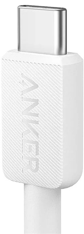 Anker 322 cable USB C WHITE VIEW