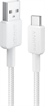 Anker 322 - Cable USB, USB Tipo-A Macho a USB Tipo C Macho, USB 2.0, 1m, Blanco