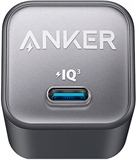 Anker  - 511 Nano 3 30W Wall Charger, USB-C, GaN, PowerIQ 3.0, Black