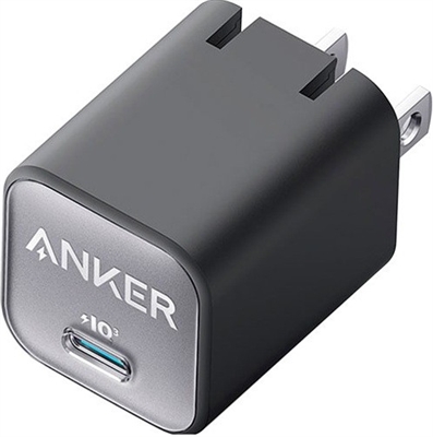 Anker 511 Nano 3 30W Wall Charger - A2147J11 - Left Side View