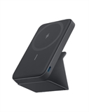 Anker 622 (MagG0)  - Bateria Externa Magnética, MagSafe, 5000 mAh, Soporte Plegable, Carga Inalámbrica de 7.5W, USB-C 12W, Negro