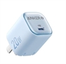 Anker Zolo 20W USB-C Wall Charger-blue-Diagonal View