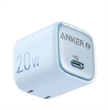 Anker Zolo Charger  - Wall Charger, 20W, USB-C, Power Delivery, GaN II, Blue