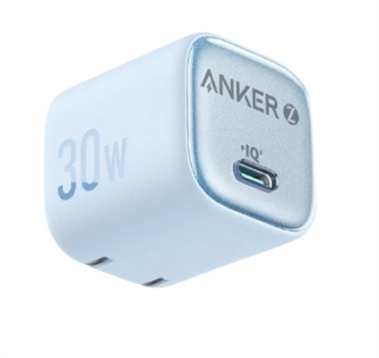 Anker-Zolo-30W-USB-C-Wall-Charger-Front View
