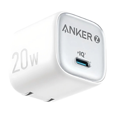 Anker Zolo GaN - Wall Charger, USB-C, 20W, White