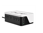 APC Back-UPS BE500G3  - UPS, 120V, Salidas 6x NEMA 5-15R; 1x USB Tipo-A; 1x USB Tipo-C, 500VA/300W, 490J