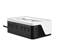 APC Back-UPS BE500G3  - UPS, 120V, Outlets 6x NEMA 5-15R; 1x USB Type-A; 1x USB Type-C, 500VA/300W, 490J