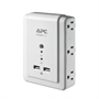 APC P6WU2 Surge Protector Isometric View