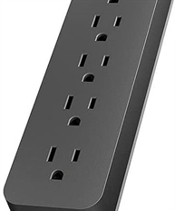 APC PE6U2PE66 - Surge Protectors, 6 Outlets and 2 USB Ports, 120V, 15A, 1080 Joules