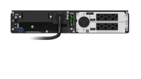 APC Smart-UPS SRT 2200VA RM 120V - SRT2200RMXLA - rear view