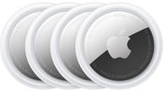Apple MX542AM/A - AirTag, Accesorio Anti-perdida, paquete de 4, Blanco