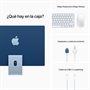 Apple iMac with 4.5K Retina display - Todo en uno - M1 - Azul package view