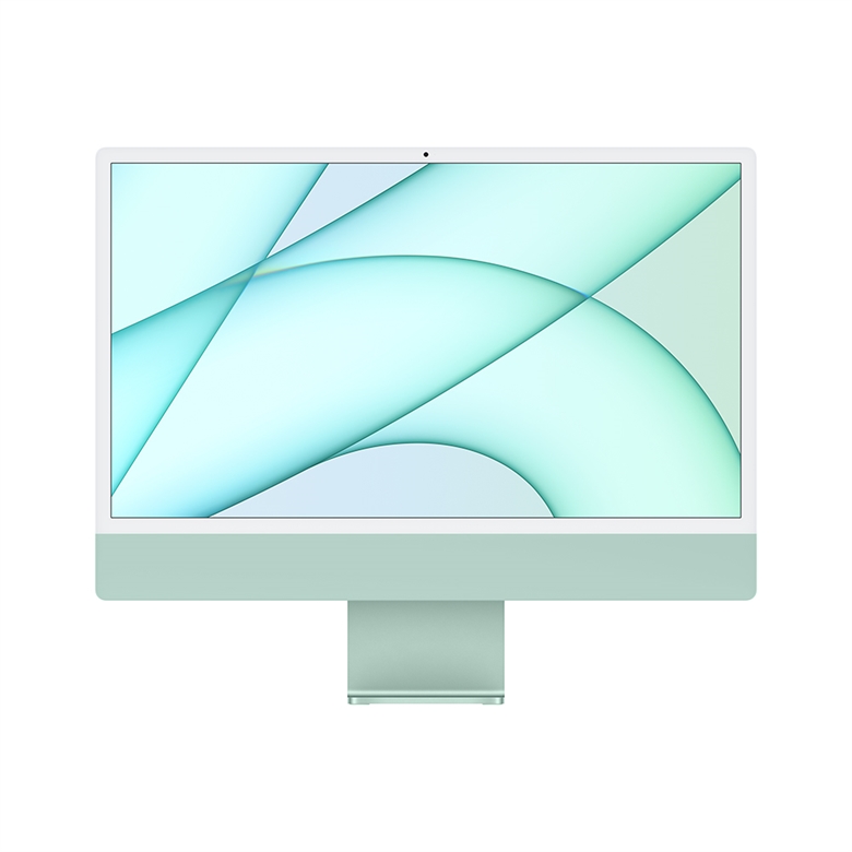 Apple iMac with 4.5K Retina display - Todo en uno - M1 - Verde front view