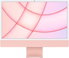 Apple iMac - PC Todo-en-Uno, Apple Chip M1, 8GB RAM, LED, 24", SSD 256GB, Rosa