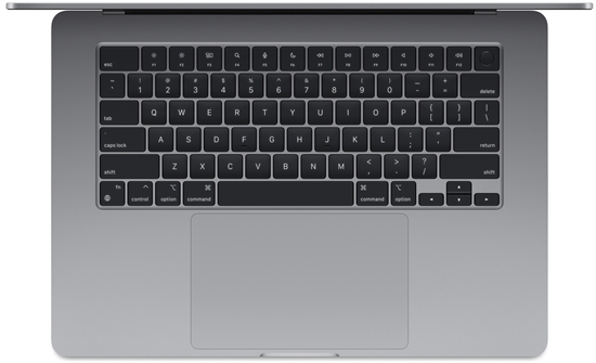 apple-macbook-air-m2-space-greyt-top-front-view