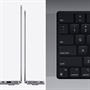 Apple MacBook M1 Pro Spacial Gray 16 Core Ports View