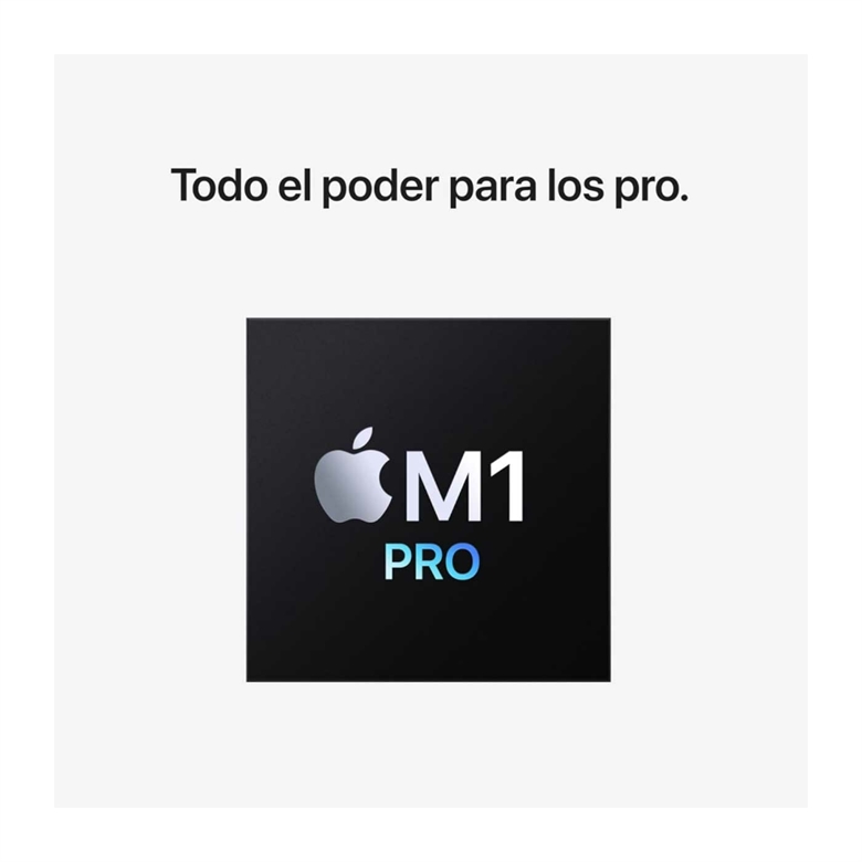 Apple MacBook M1 Pro Spacial Gray 16 Core Vista Procesador