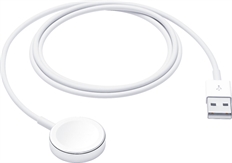 Apple Magnetic - Adaptador de corriente USB-A para Apple Watch, Blanco