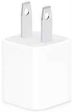 Apple MD810E/A - Cargador de pared, 5W, Adaptador de Corriente, Blanco