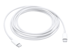 Apple MM093AM/A - Cable USB, USB Tipo-C  a USB tipo-C macho, USB 3.1 Gen 2, Blanco