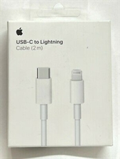 Apple MQGH2AM/A - USB Cable, USB Type-C to Lightning Male, 2m, White