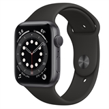 Apple Watch Series 6 - SmartWatch Para iOS, 44mm OLED, 303.8mAh, Carga Inalámbrica, Gris Espacial
