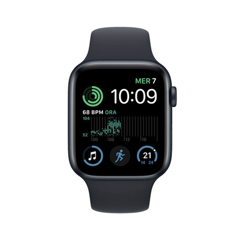 Apple Watch SE 2nd Gen Midnight front view